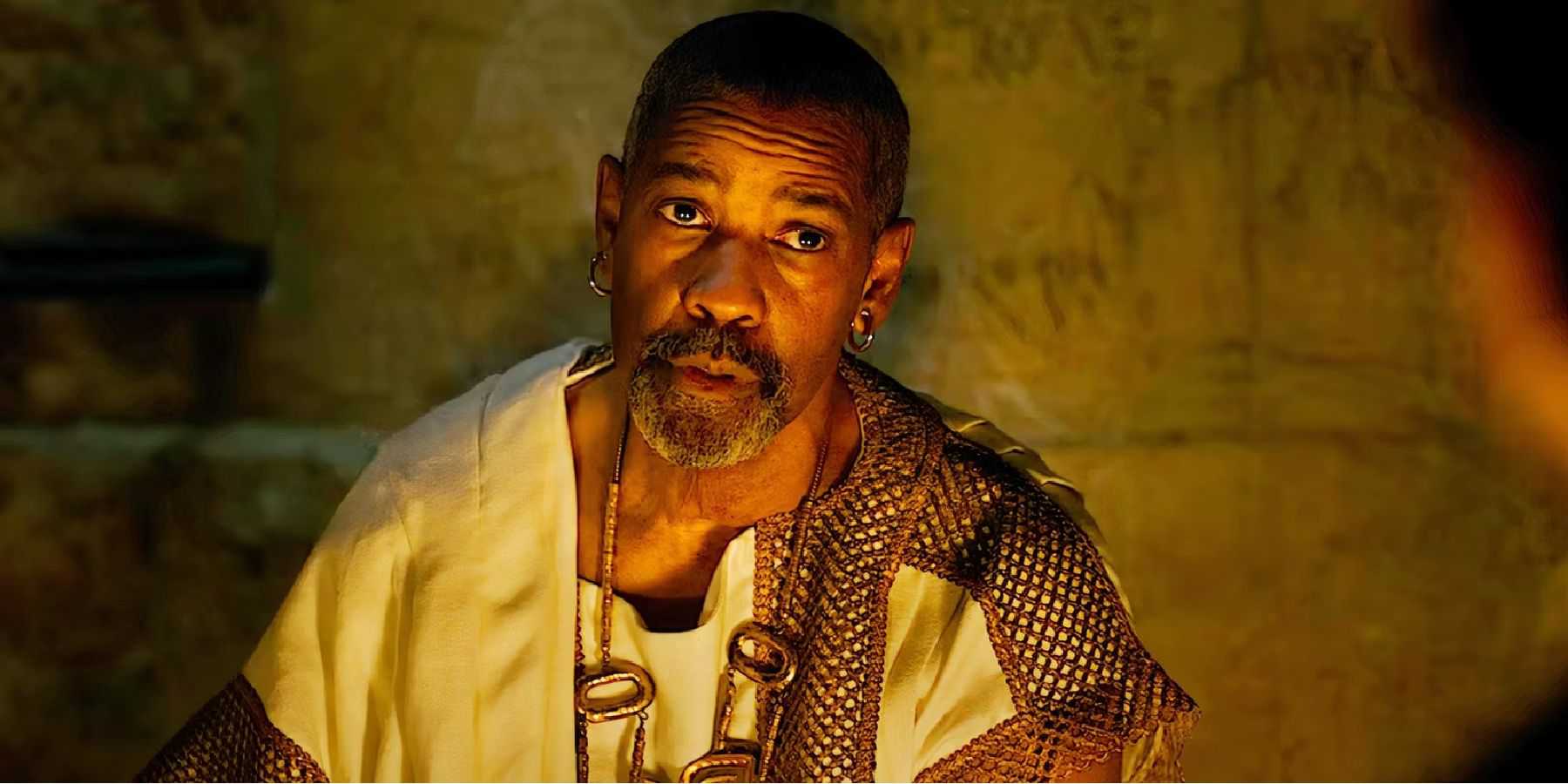 Denzel como Macrinus