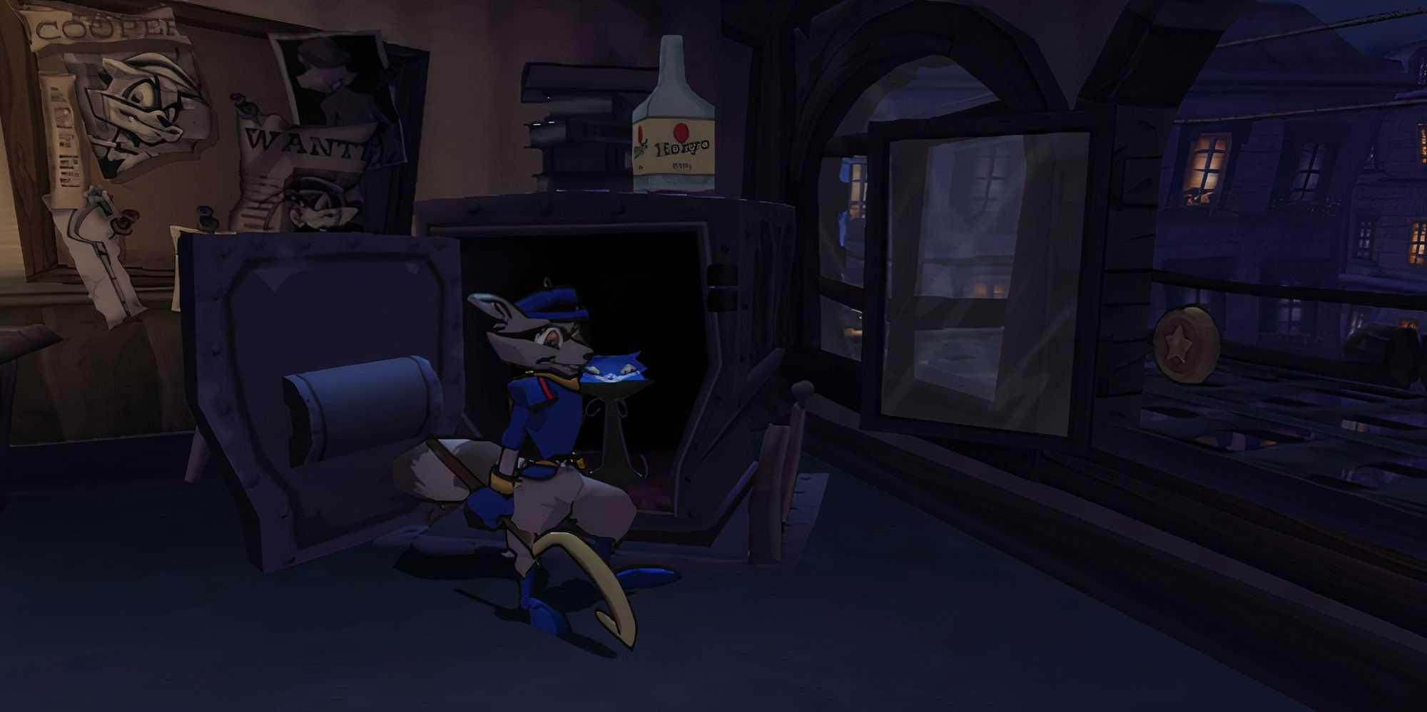 Opening a safe in Sly Cooper And The Thievius Raccoonus