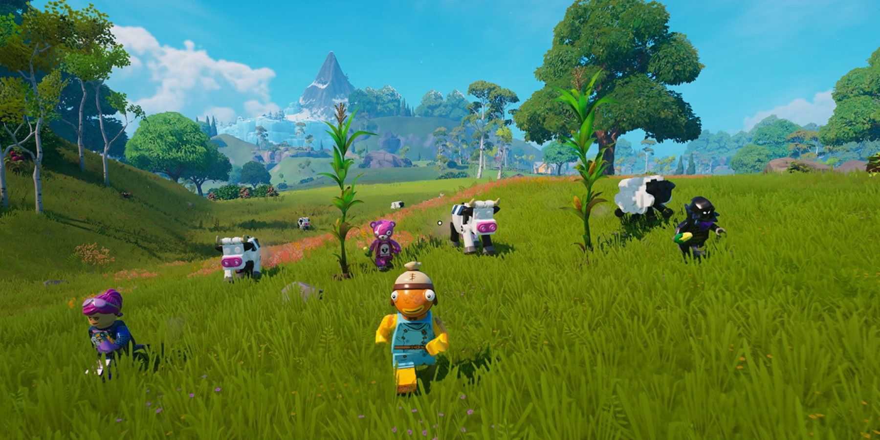 lego fortnite cows