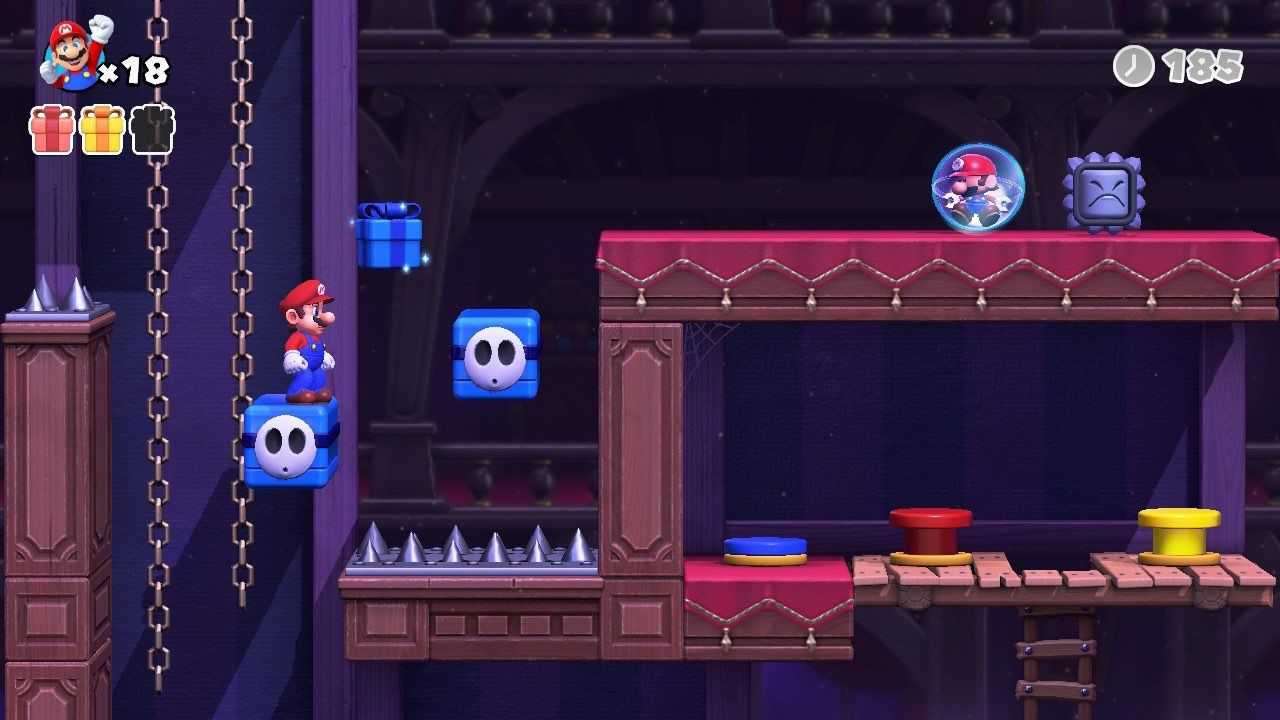 Mario Vs Donkey Kong Spooky House Shy Guys