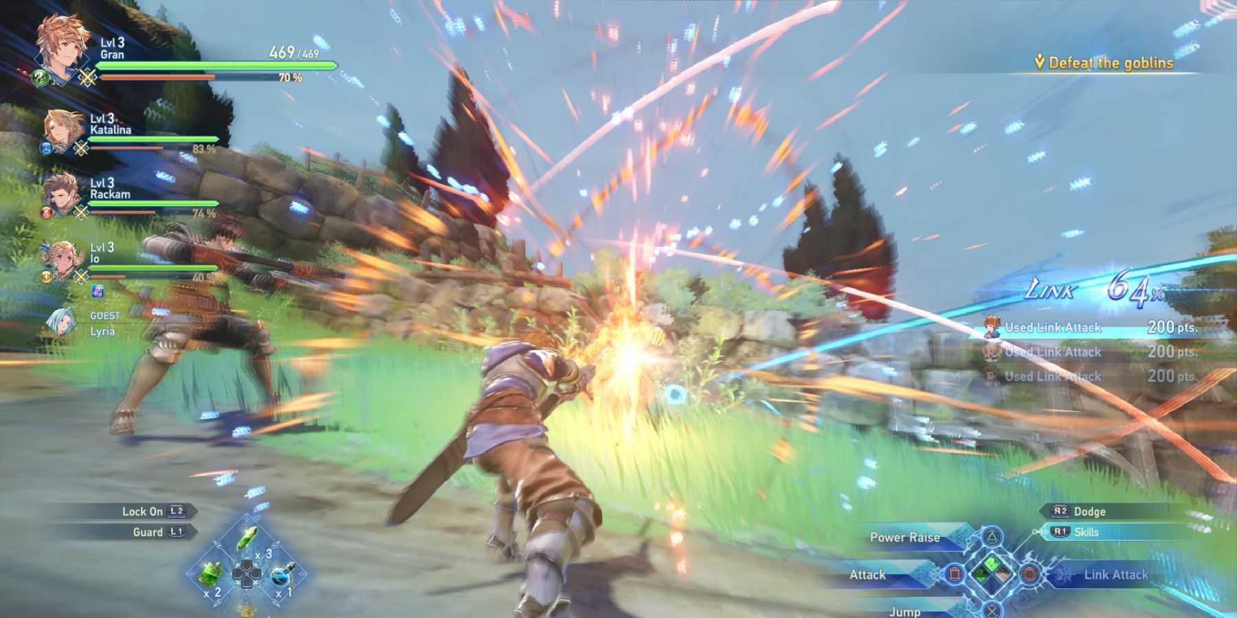 Granblue Fantasy: Relink Combat