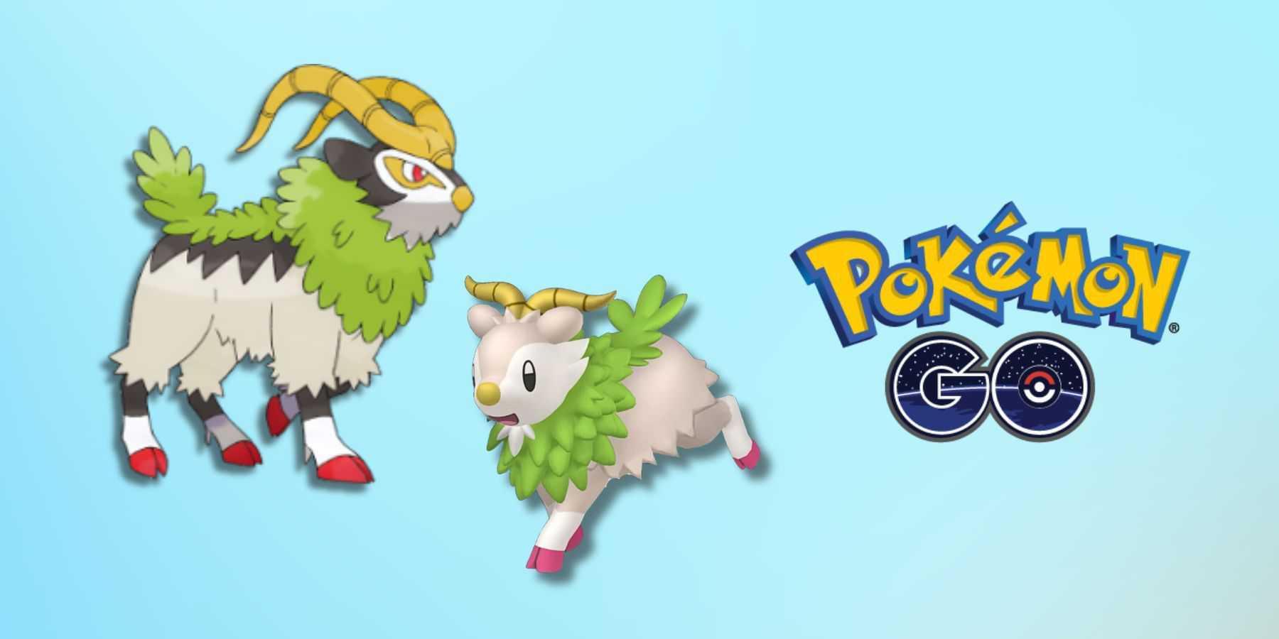 Pokemon GO Shiny Skiddo And Shiny Gogoat