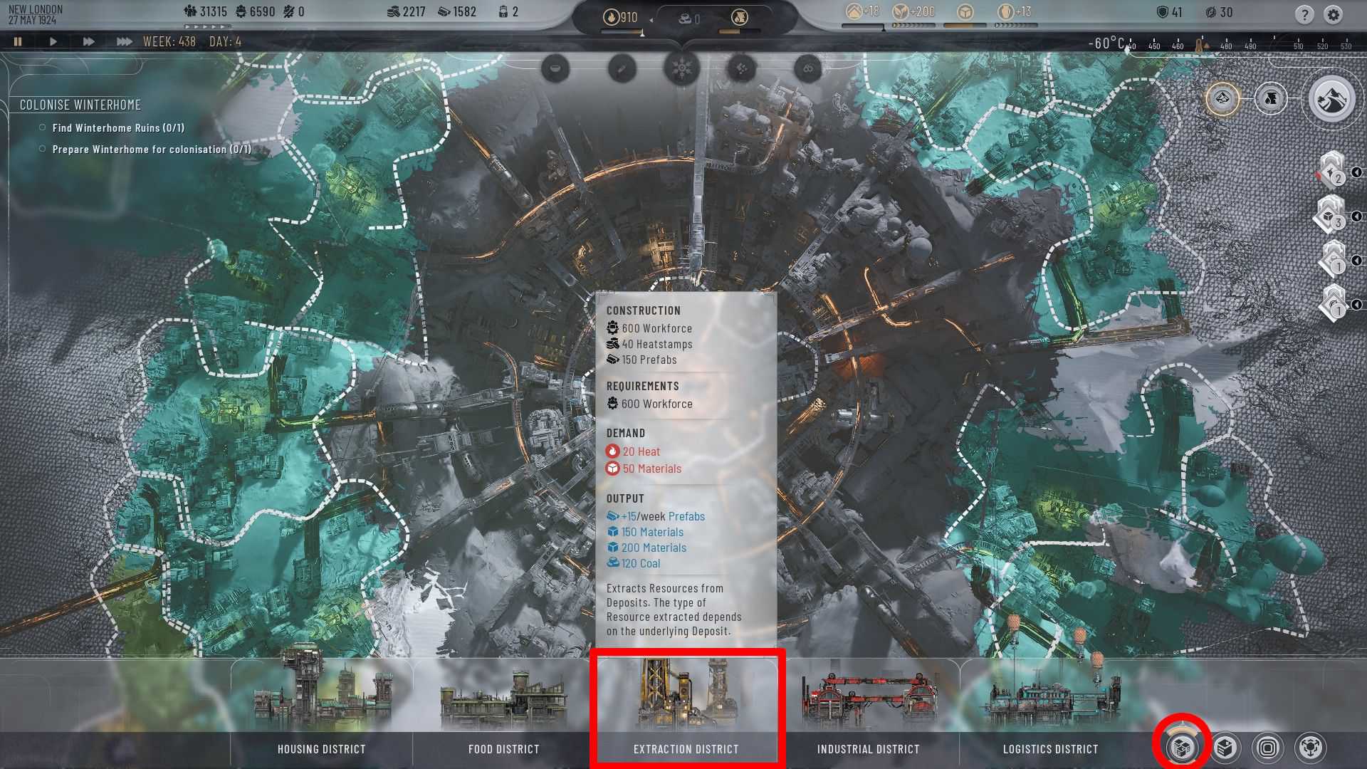 frostpunk 2 extraction district