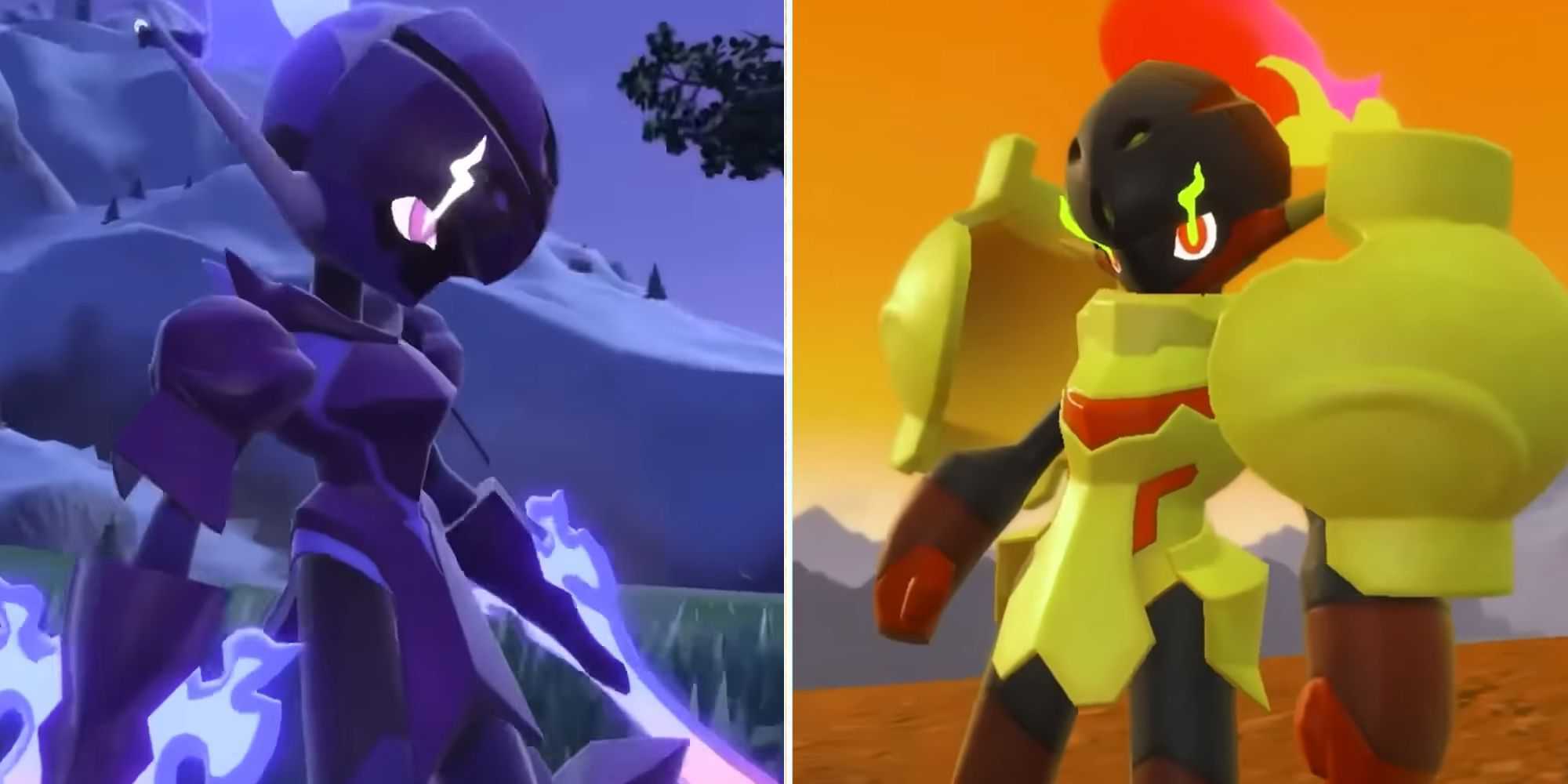 Armarouge and Ceruledge face off in Pokemon Scarlet & Violet