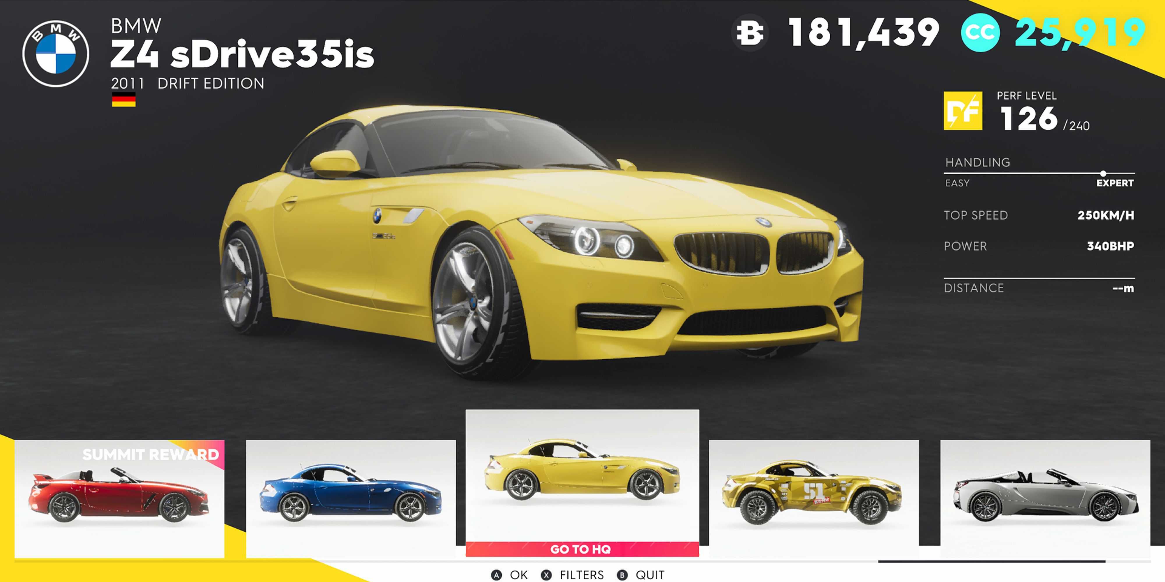 A tripulação 2 BMW Z4 sDrive35is Drift