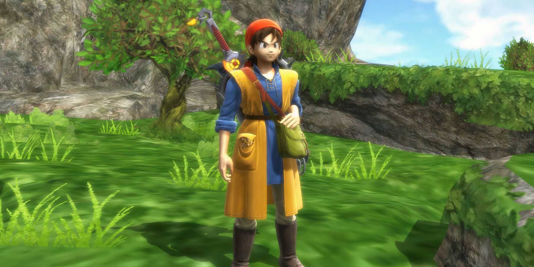 Dragon Quest 8 Hero Eight character