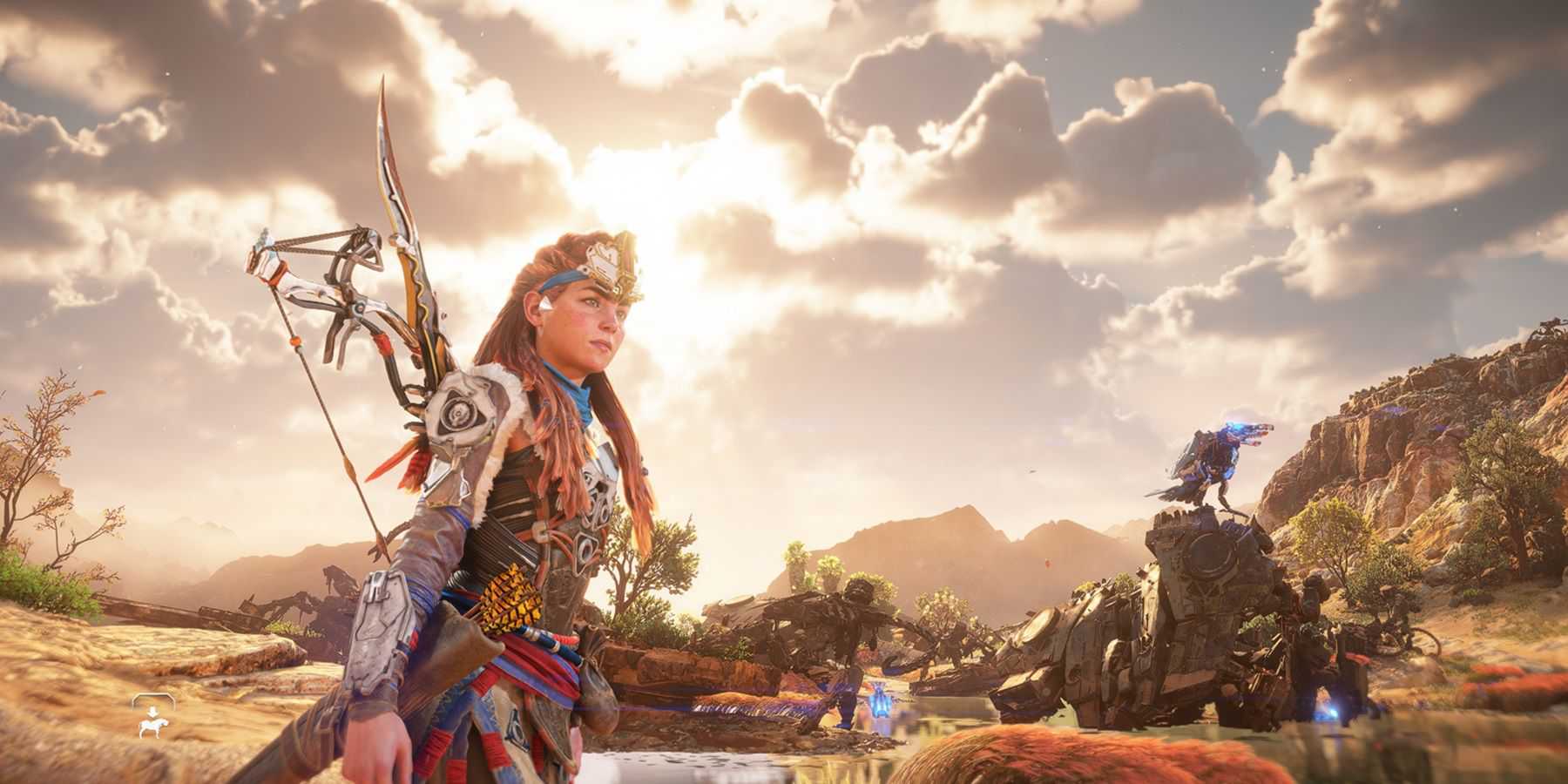 horizon forbidden west aloy sunlight