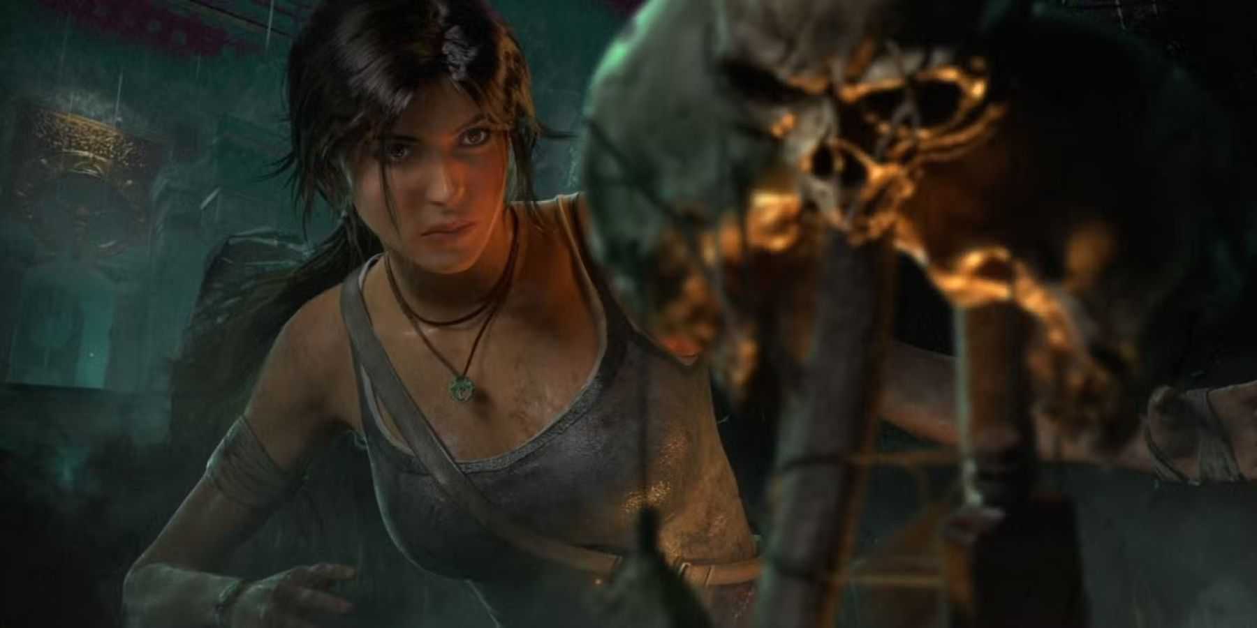 Dead by Daylight Lara Croft announcement screenshot