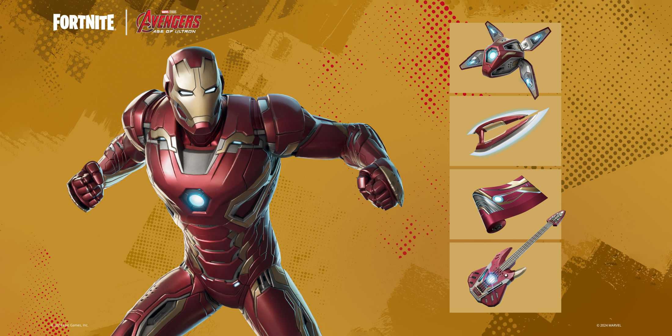 fortnite iron man outfit