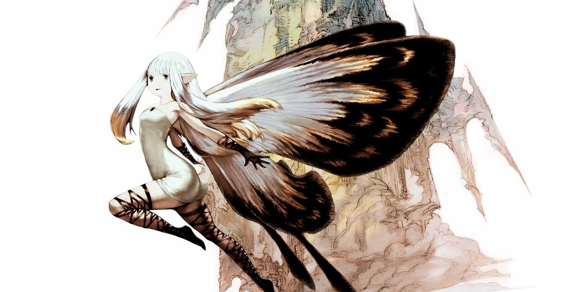 Arte arejada de Bravely Default