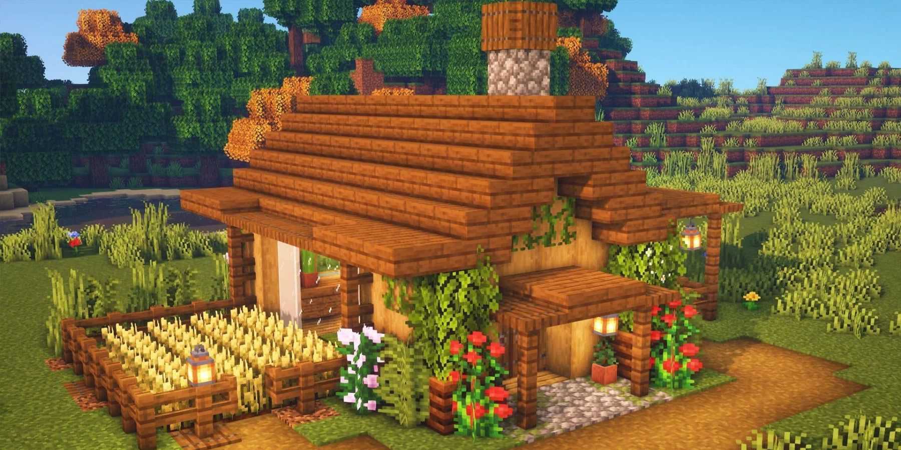 Minecraft Cozy Cottage Blueprint