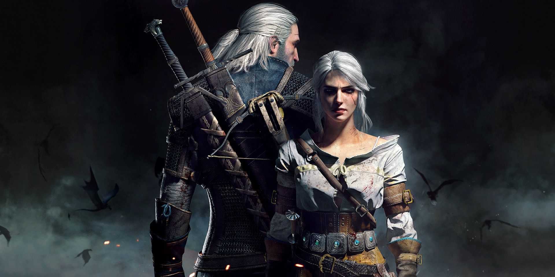 Geralt e Ciri em The Witcher 3: Wild Hunt