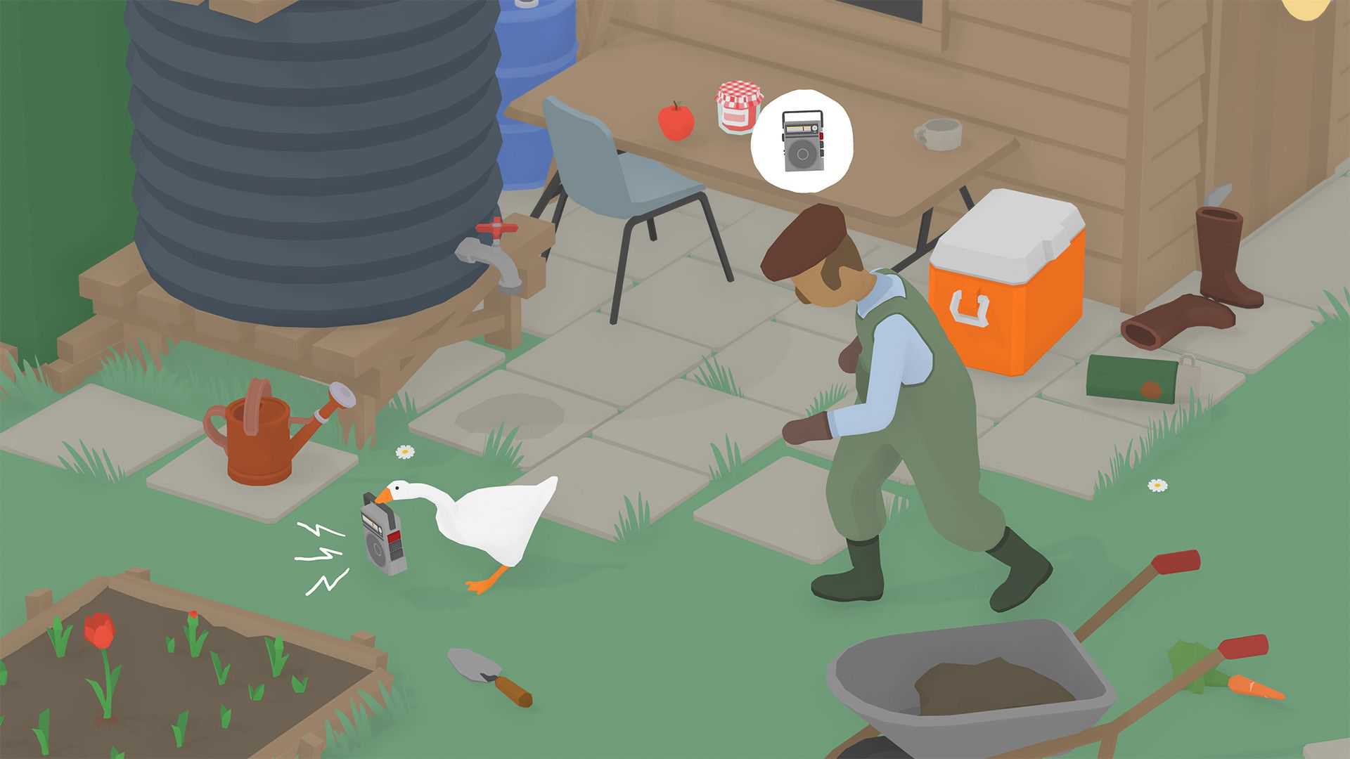 Untitled Goose Game trailer screenshot