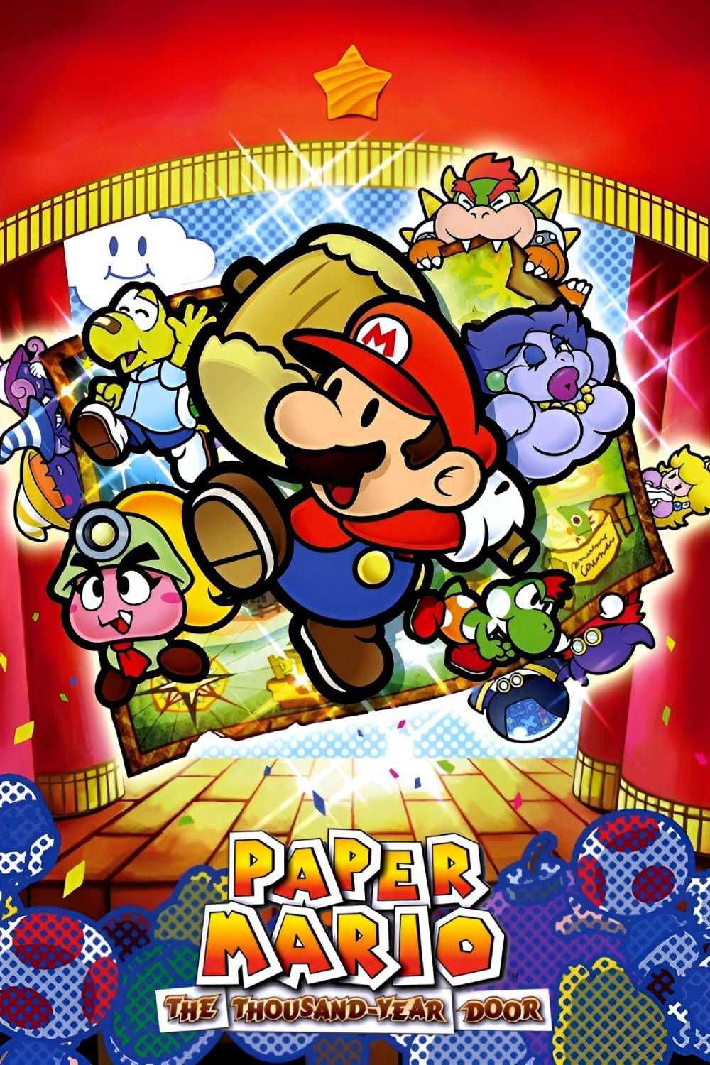 Paper Mario - The Thousand-Year Door 2024 Tag Página Capa Arte