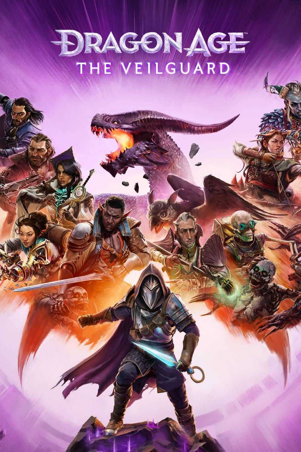 Arte da capa da página da tag Dragon Age The Veilguard