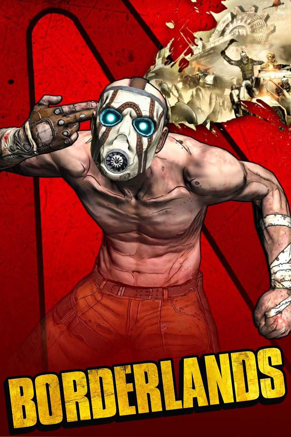 Arte da capa da página de tags de Borderlands