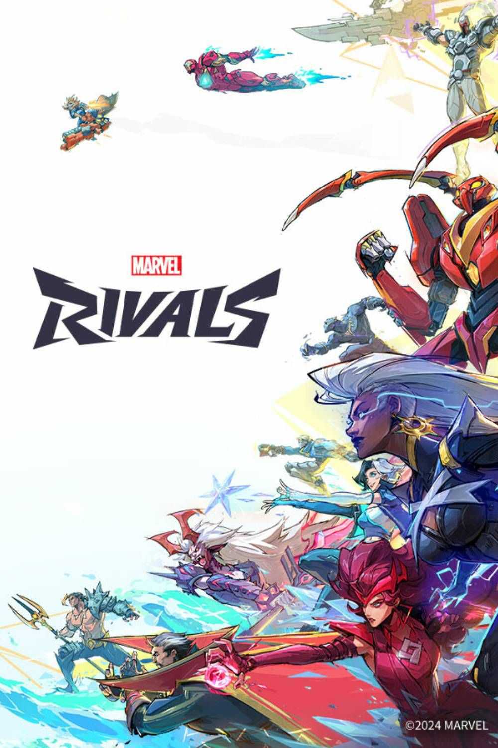 Marvel Rivals Tag Capa da página Arte