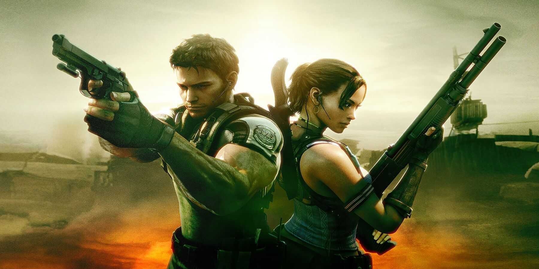 chris and sheva resident evil 5