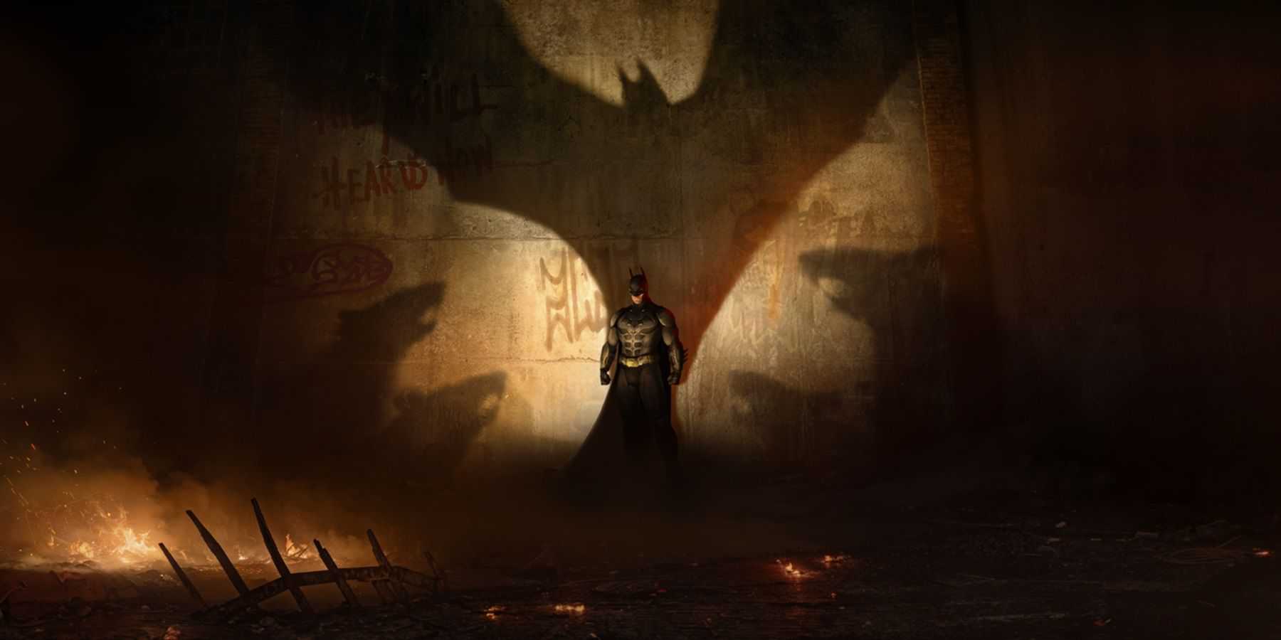 batman arkham shadow key art