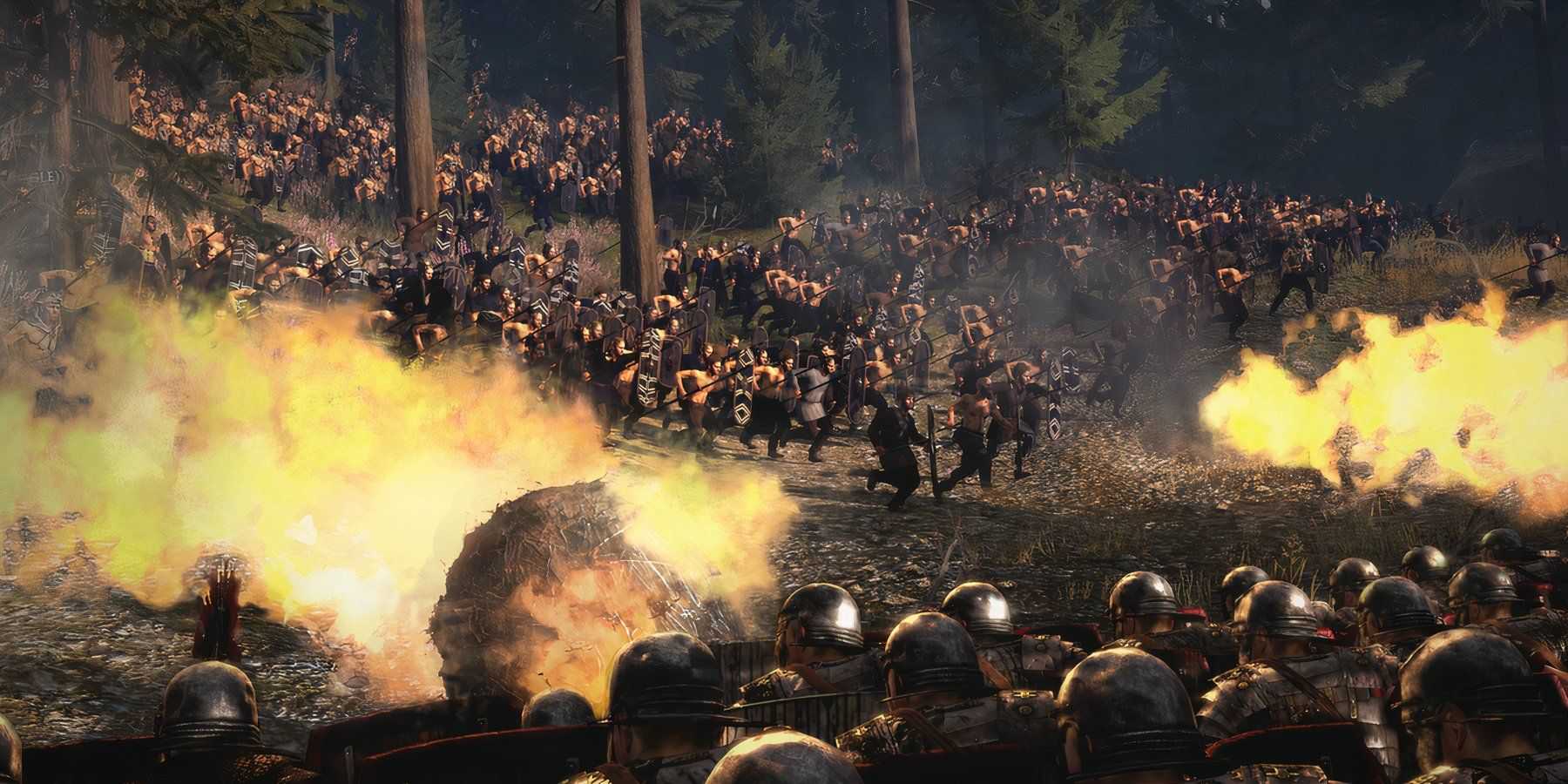 Total War Rome II Battle In The Forest