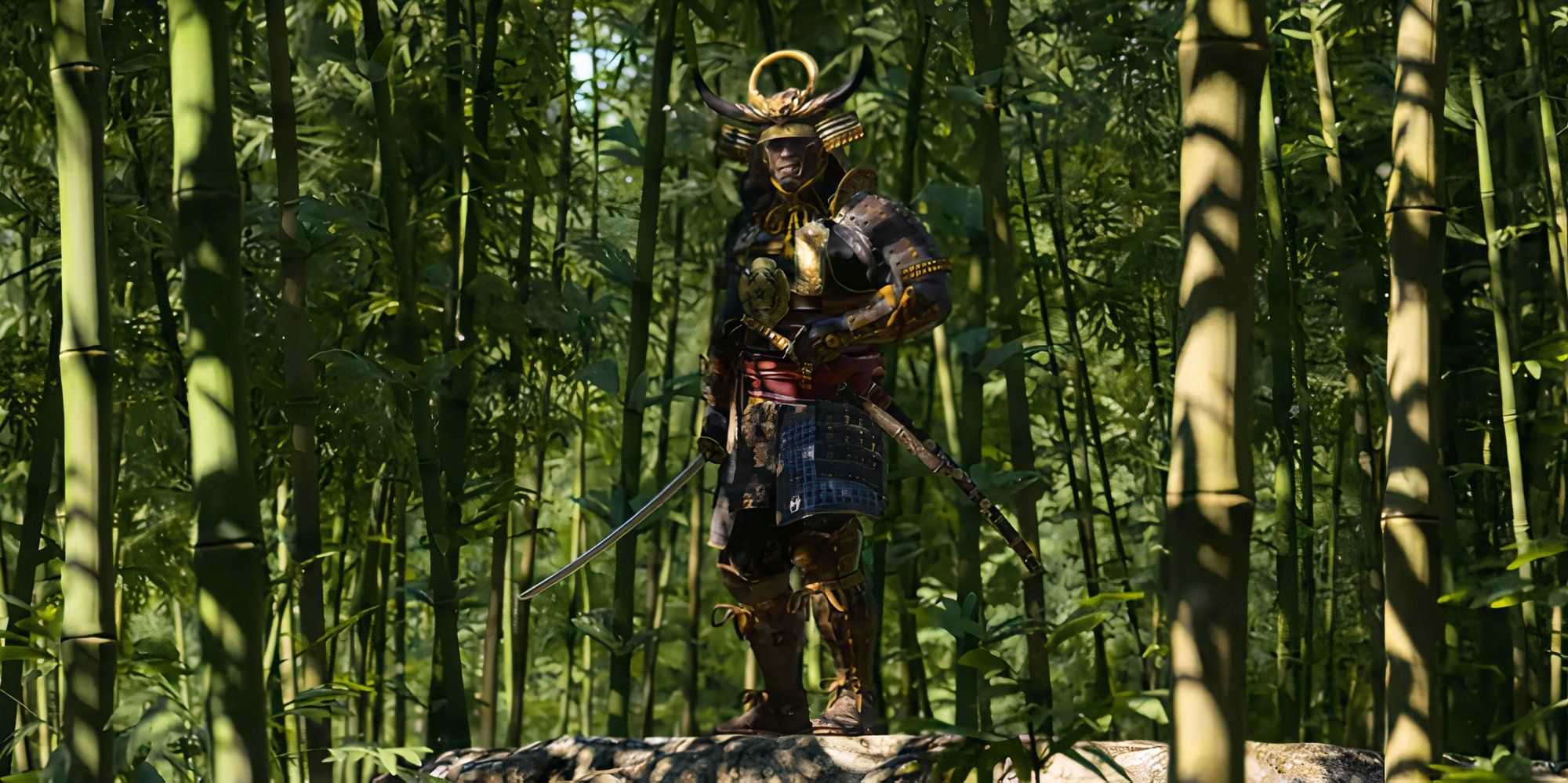 Assassins creed shadows yasuke bamboo forest