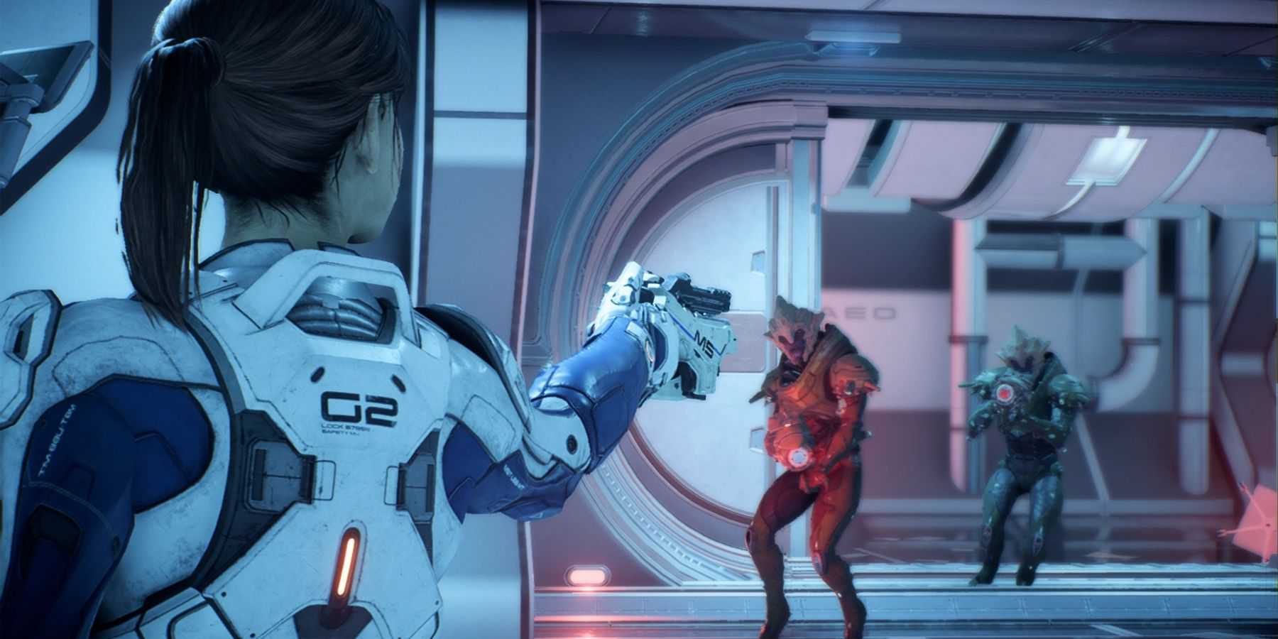 Mass Effect: Andromeda Sara Ryder vs kett