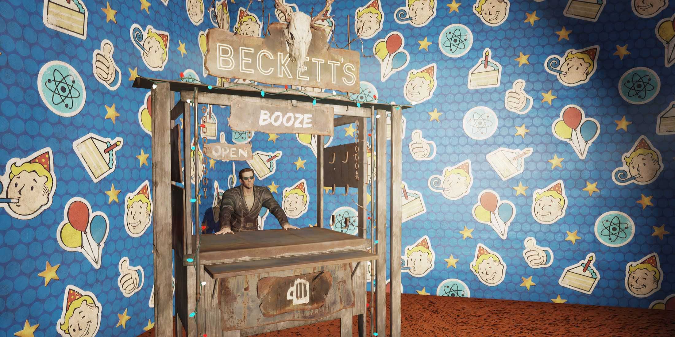 Fallout 76 CAMP ally Beckett