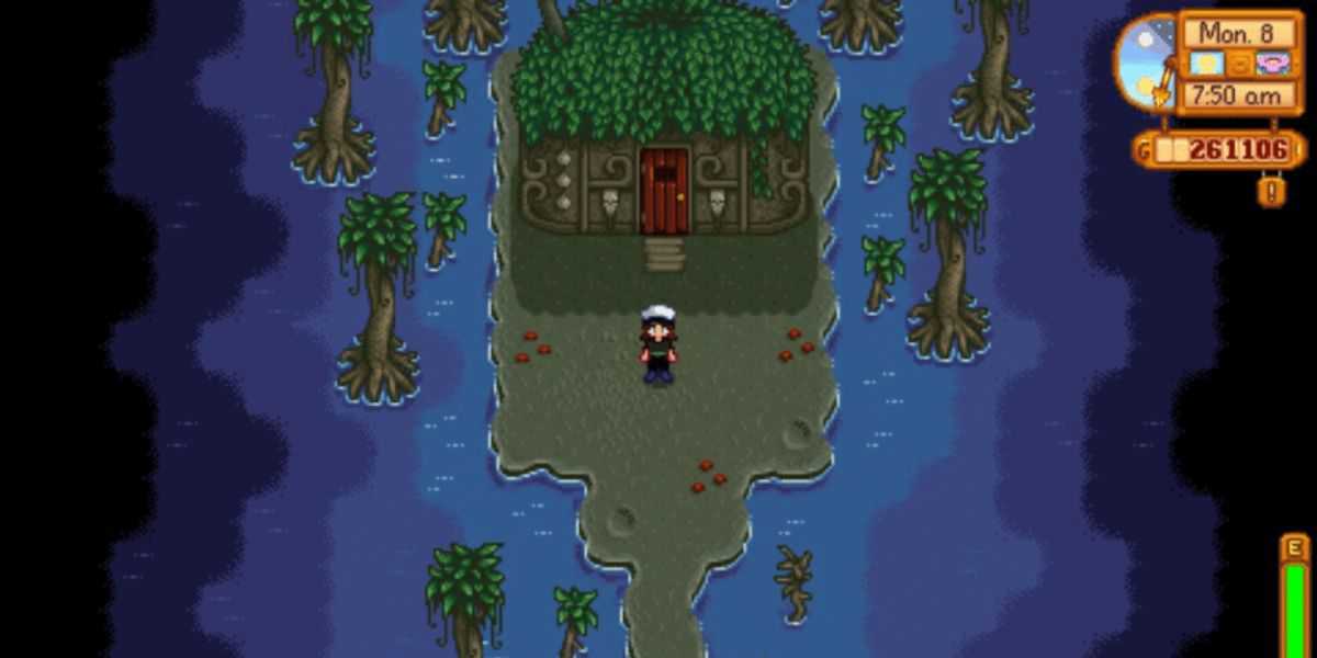 Cabana da bruxa Stardew Valley