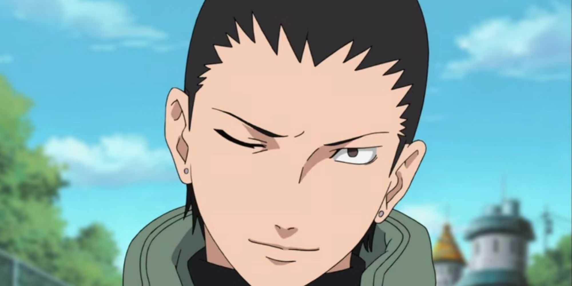 shikamaru fecha um olho