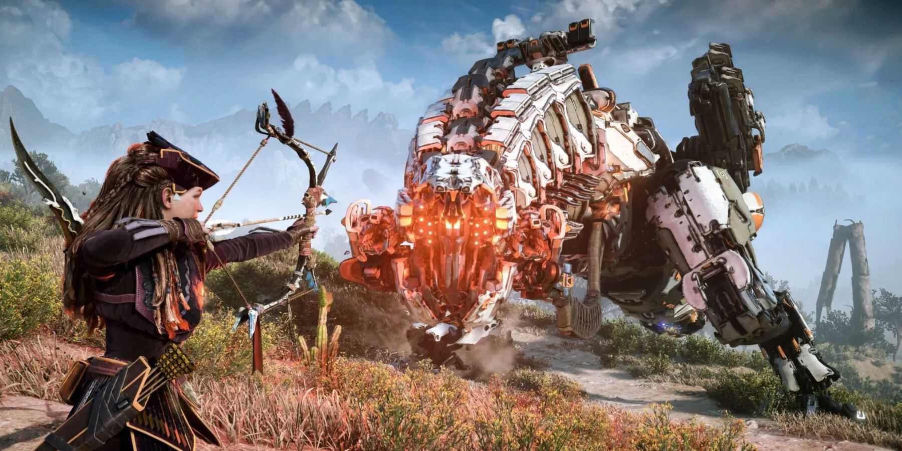 Horizon Forbidden West Aloy and Thunderjaw