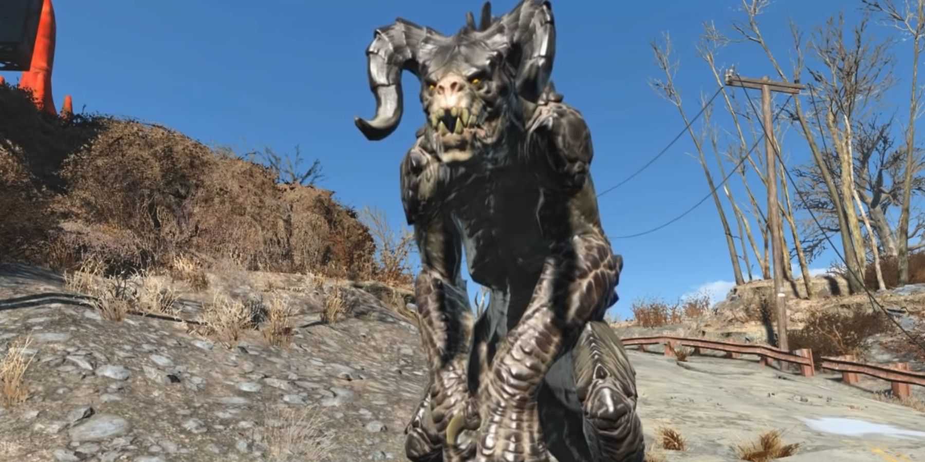 Uma Garra Mortal em Fallout 4