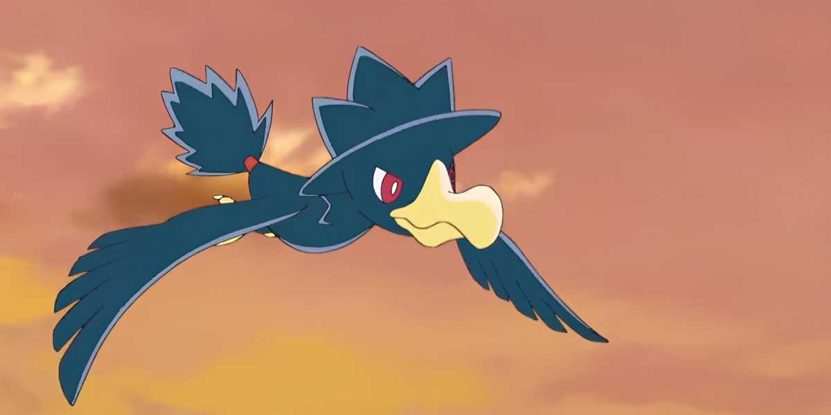 Fã de Pokemon Cria Nova Evolução para Murkrow: Conheça a Bruxa Witchkrow!