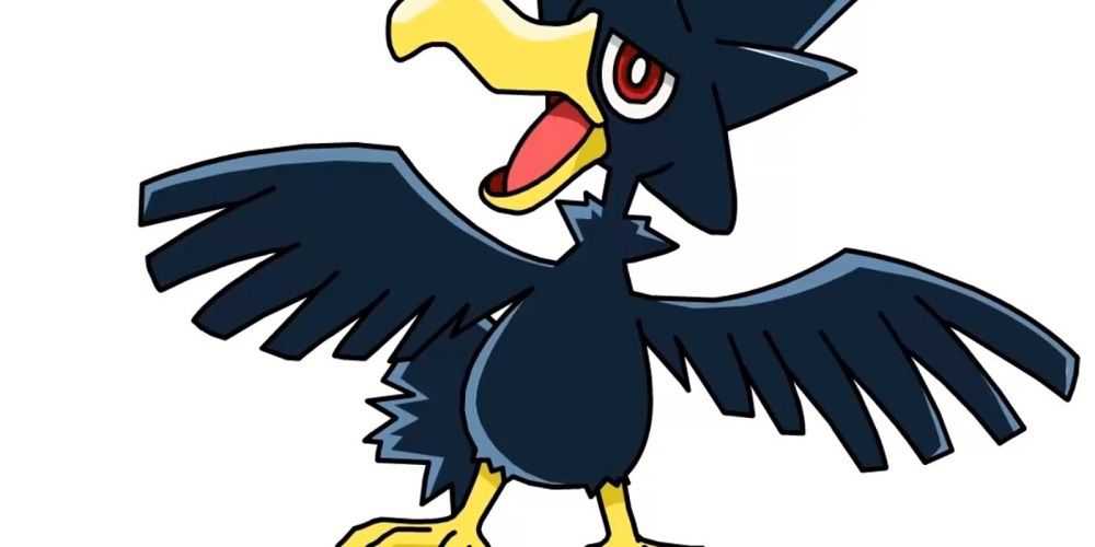 Official artwork of Murkrow from Pokemon