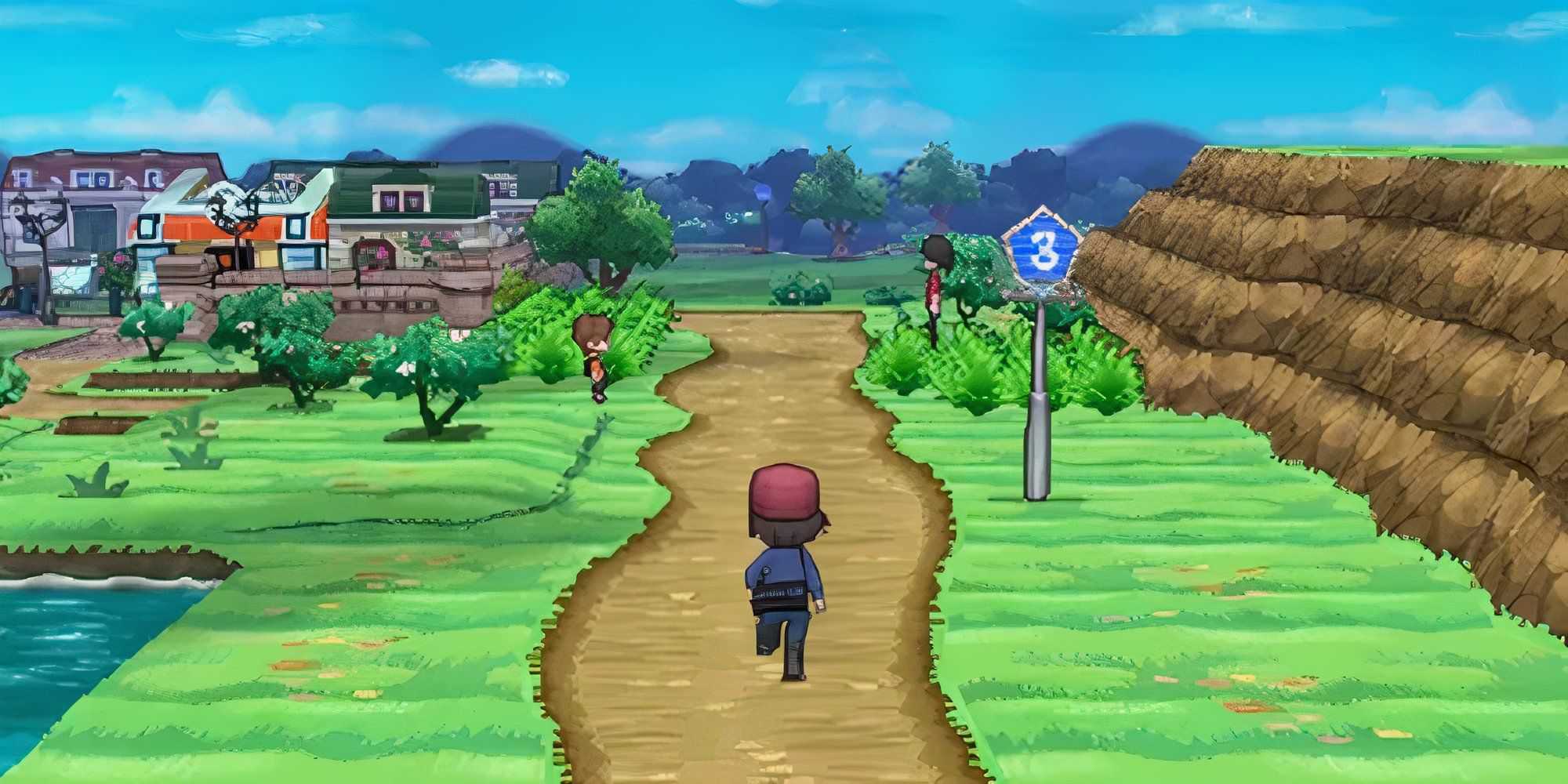 Exploring the world in Pokemon X