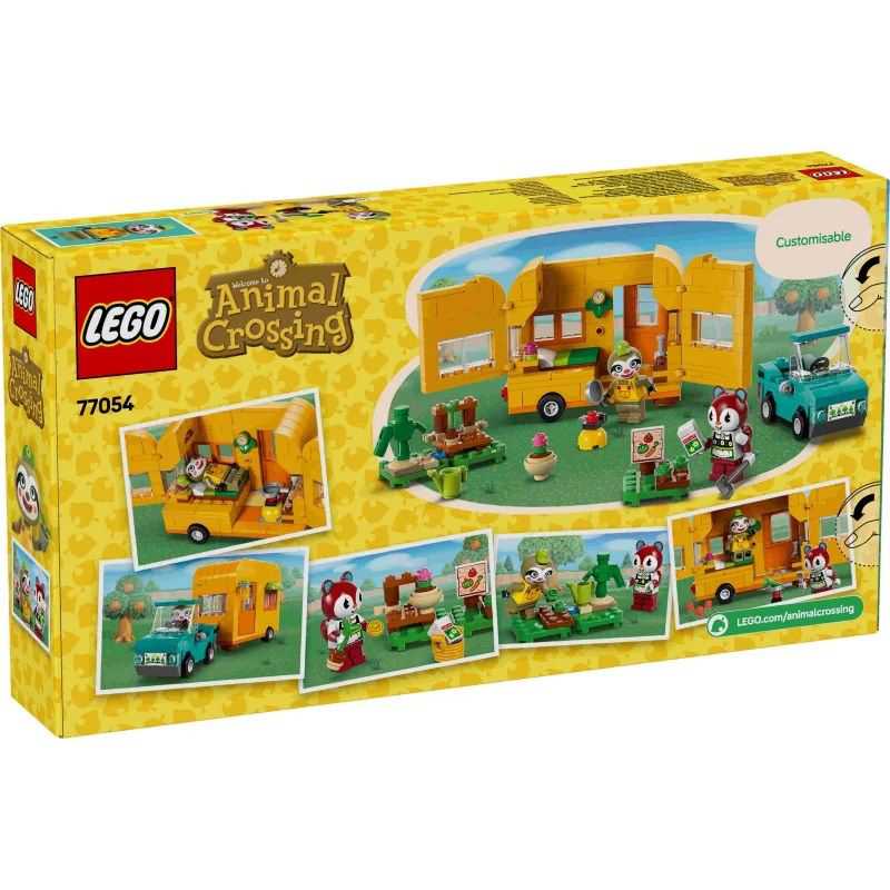 LEGO Animal Crossing Leif's Caravan Back Of The Box