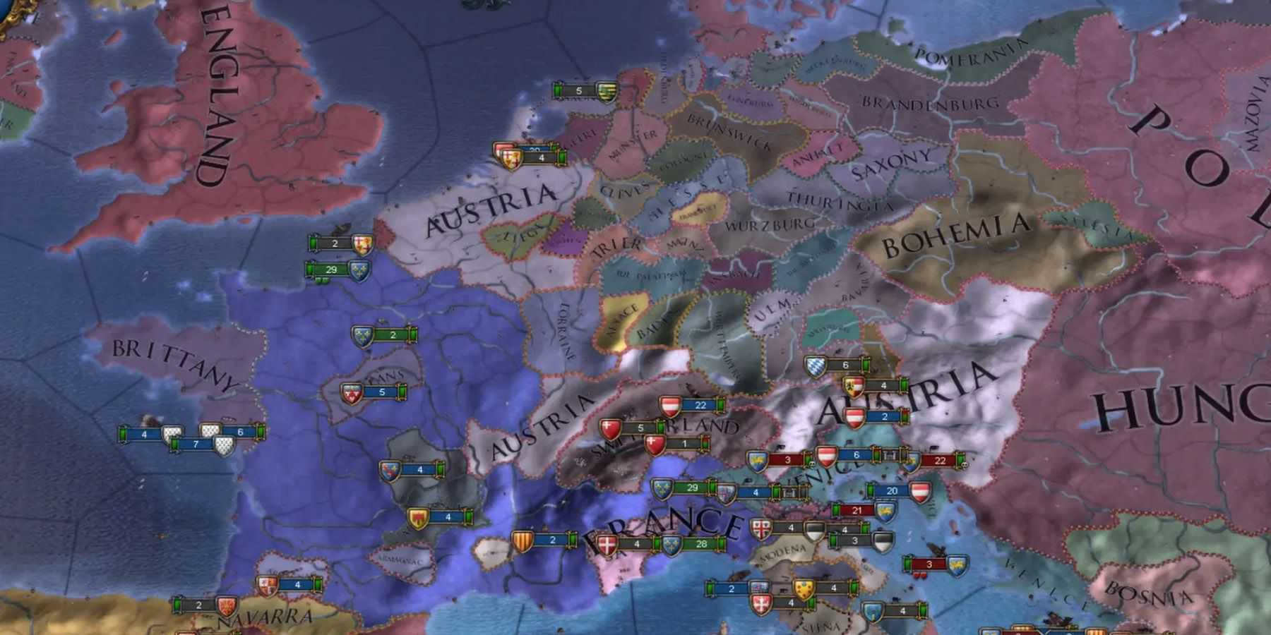 Europa Universalis 4 gameplay