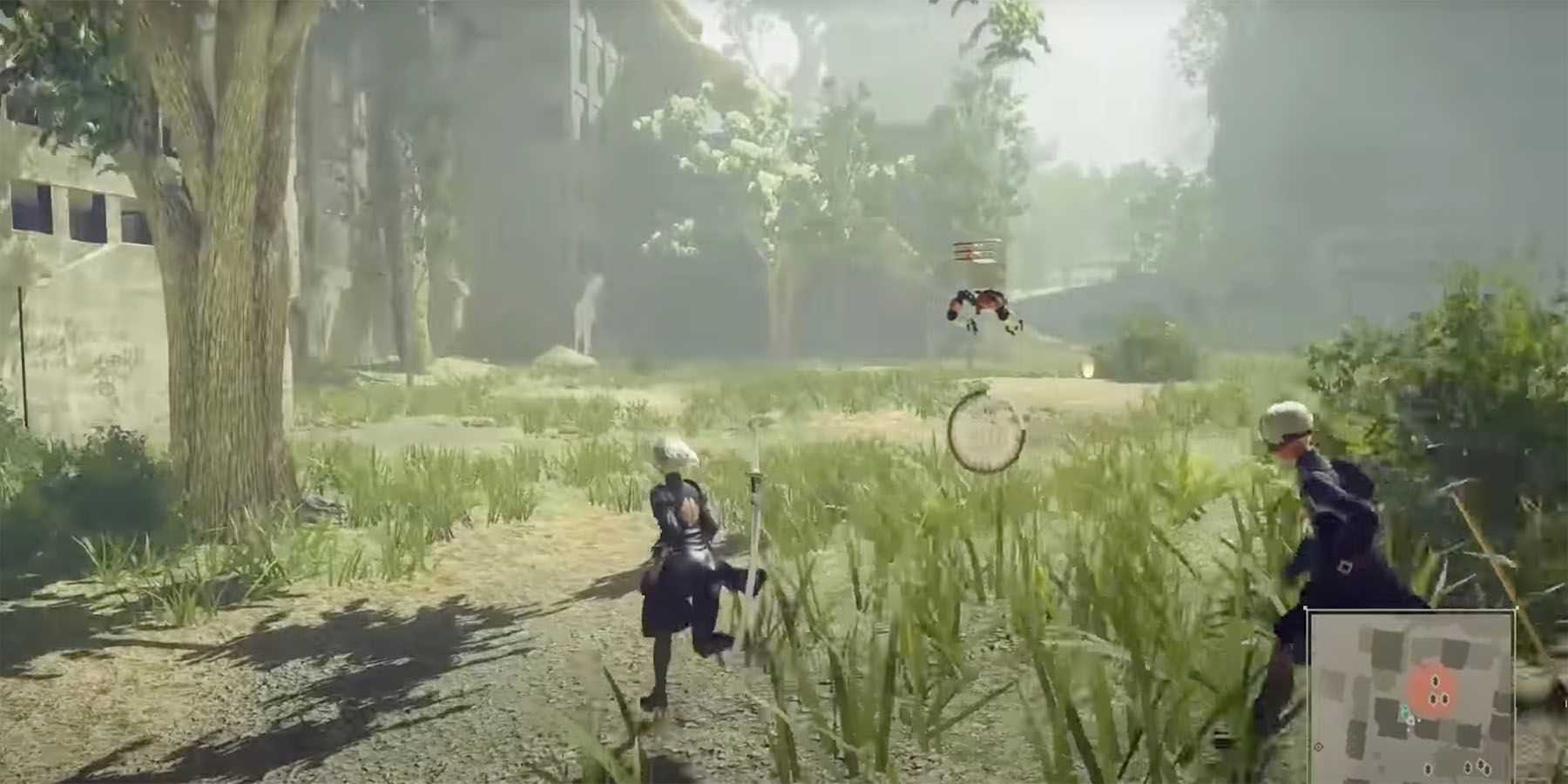 Jogabilidade do NieR Automata