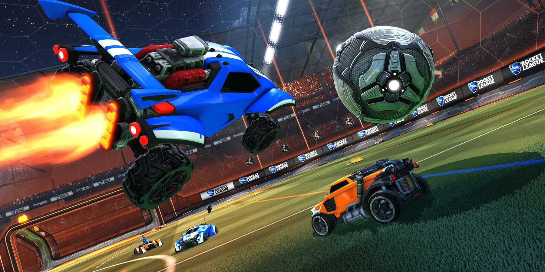 Rocket League gameplay