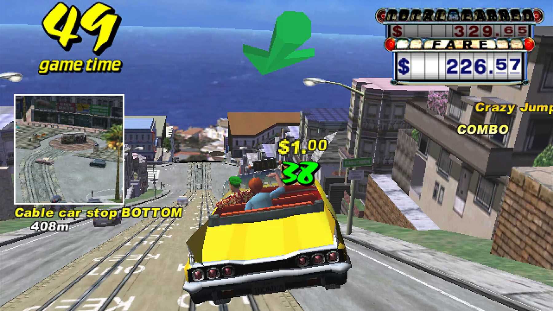 crazy-taxi-original-gameplay