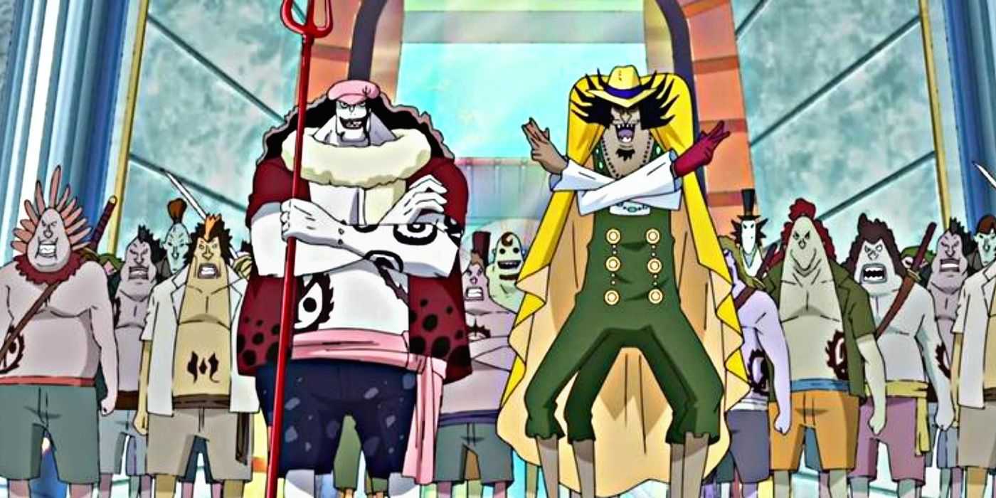 Vander Decken e Hody em One Piece