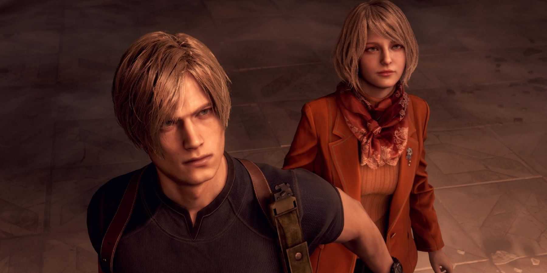 resident evil 4 remake leon and ashley