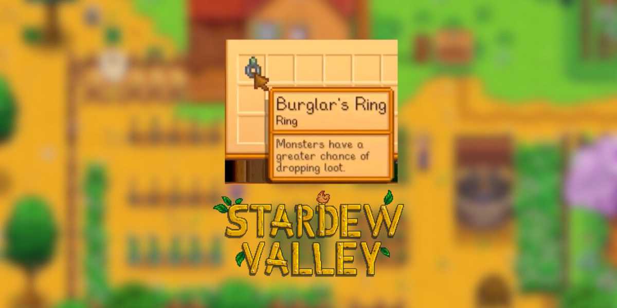 Obtendo e Utilizando o Anel do Ladrão em Stardew Valley