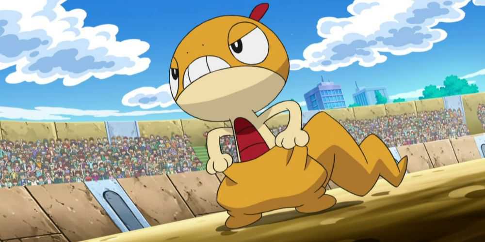 Pokemon Journeys Ash's Scraggy Unova Fighting Dark Type