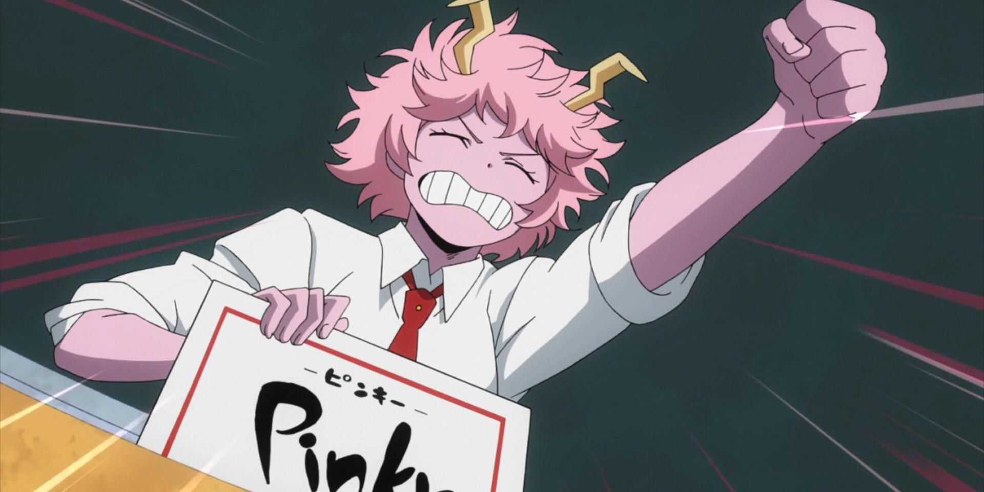 My Hero Academia Anime Mina Ashido Pinky