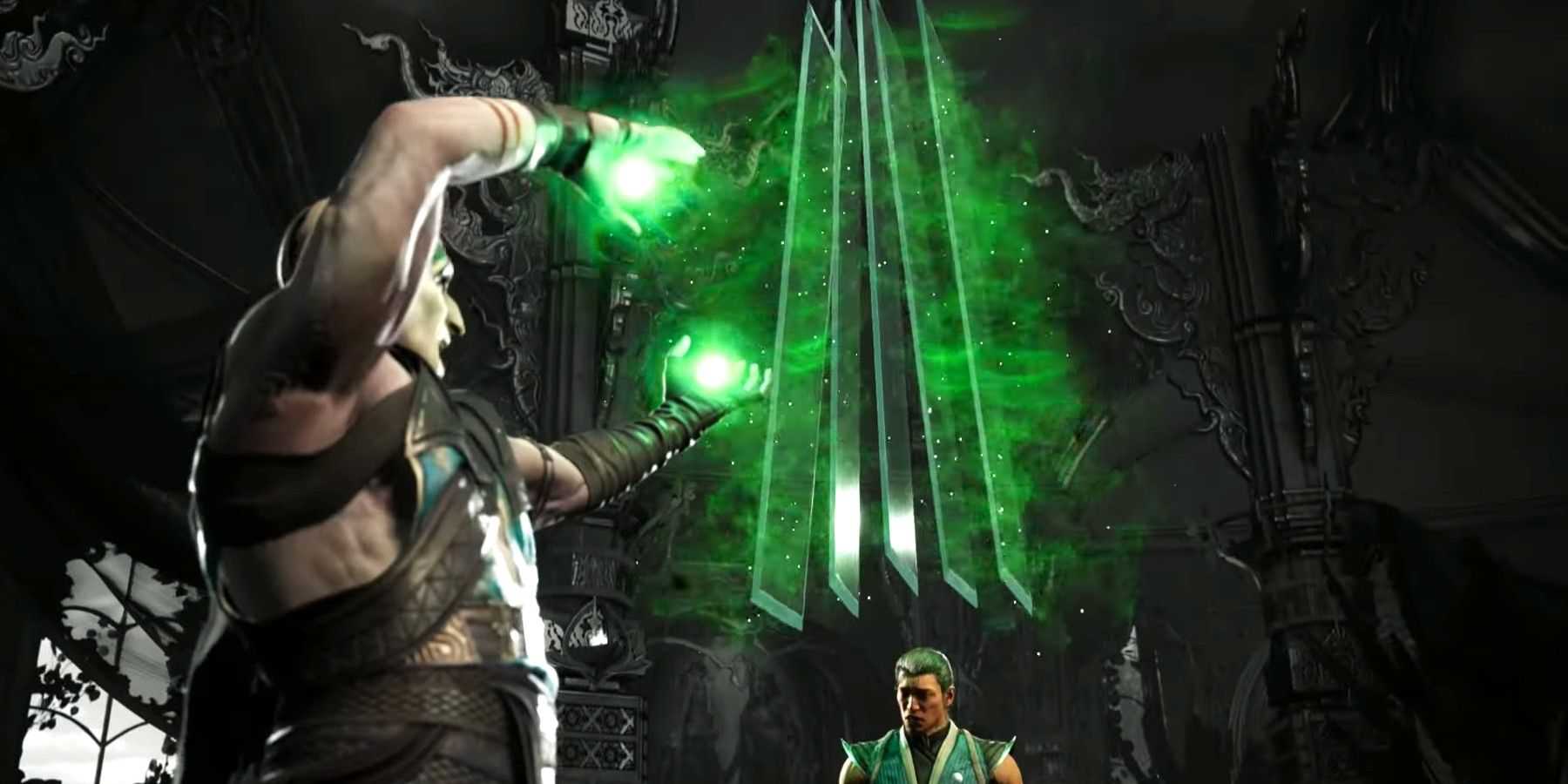 quan chi performing his pentamagic trick fatality