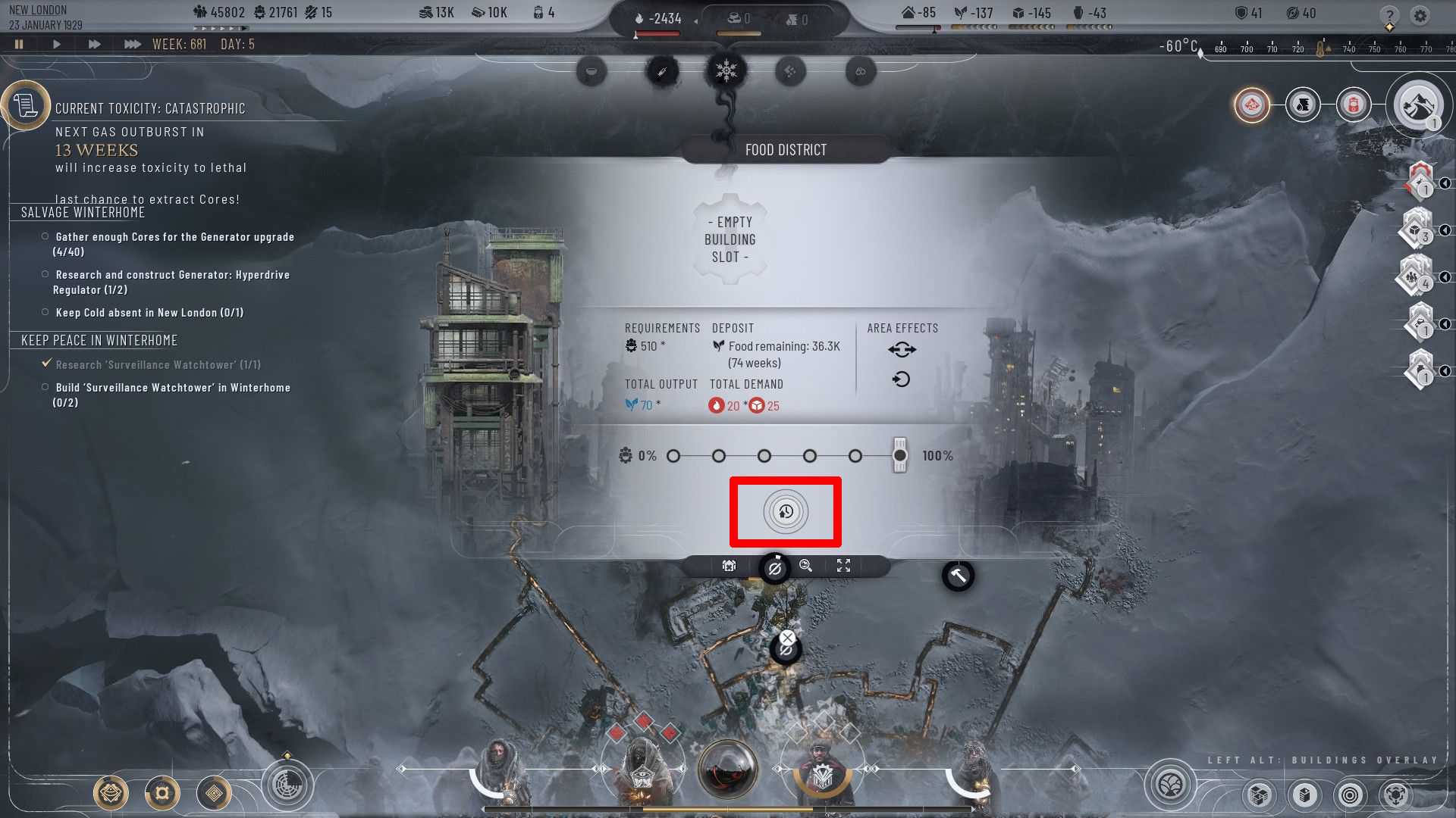 frostpunk 2 emergency shift ability