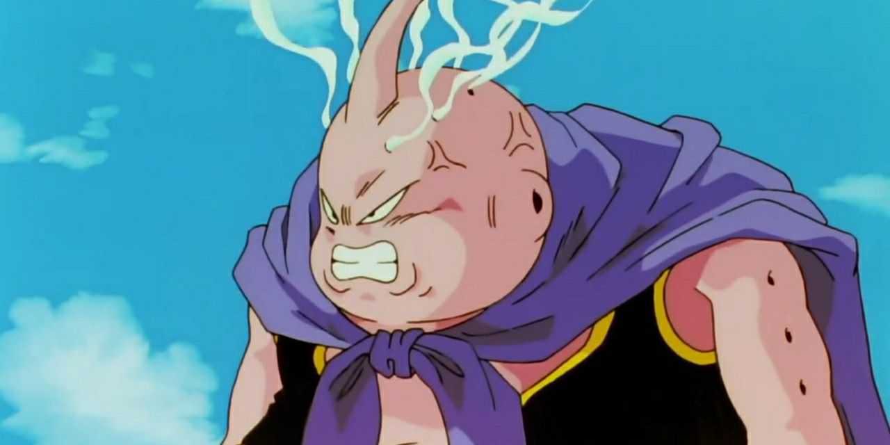 Buu angry in Dragon Ball Z