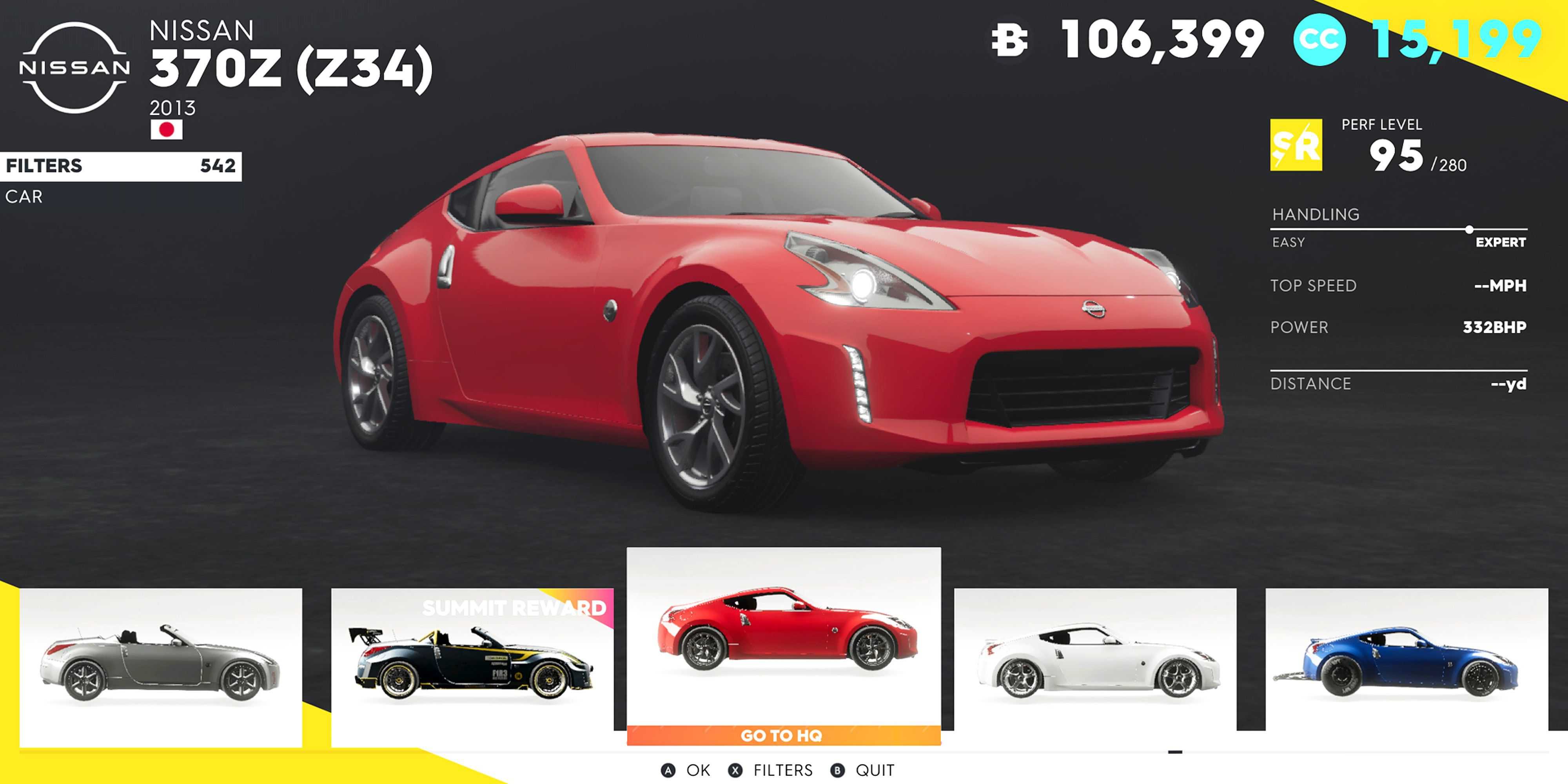 A tripulação 2 Nissan 370Z